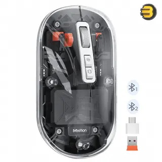 Meetion BTM005 Dual-Mode Mouse, BT & 2.4GHz 2400 DPI