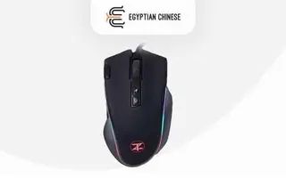 ماوس سلكي Technozone V6 RGB OPTICAL GAMING MOUSE