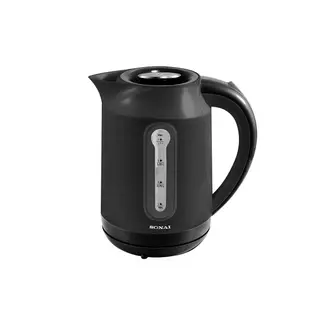 Sonai Electric Kettle , 1.7 Liter 2200 Watt , Black - MAR‎-3000