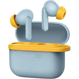 BLUETOUTH ORAIMO SPACEBUDSLITE BLUE OTW 324, سماعات أذن بلوتوث ORAIMO SPACEBUDS LITE (لون أزرق) OTW 324