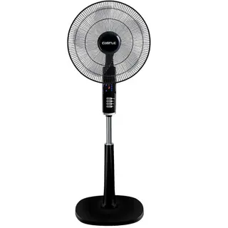 Castle Stand Fan 18 Inch 5 Blades - 3 Speeds - Multi Color - FAS 2518 RD