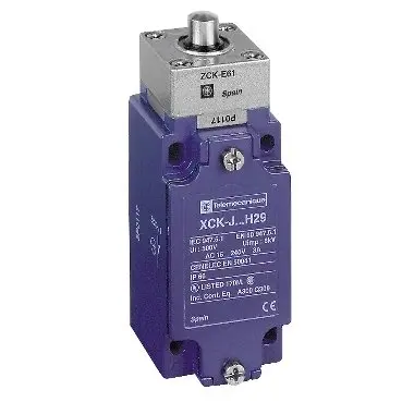 XCKJ161 | مفتاح الحد، XC Standard، XCKJ، مكبس طرفي معدني، 1NC+1 NO، إجراء سريع، Pg13