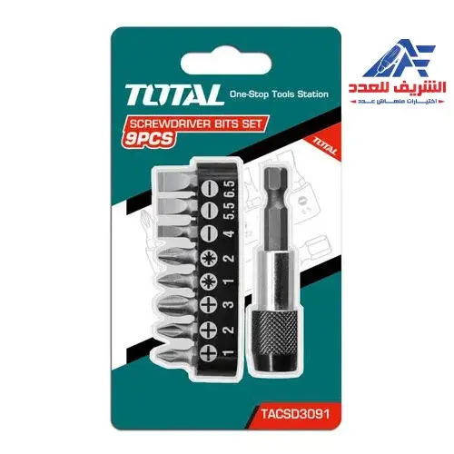 طقم سنون 9 قطعة بالادبتور توتال TACSD3091