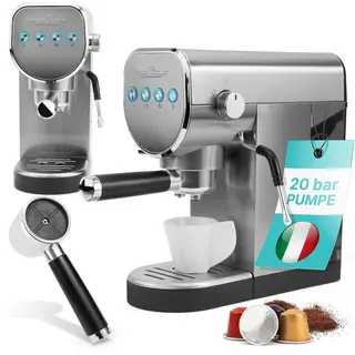ProfiCook Espresso Coffee Machine PC-ES-KA 1265 Stainless Steel