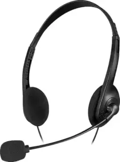 سماعة رأس أكوردو ستريو SL-870003-BK، ميكروفون، أسود