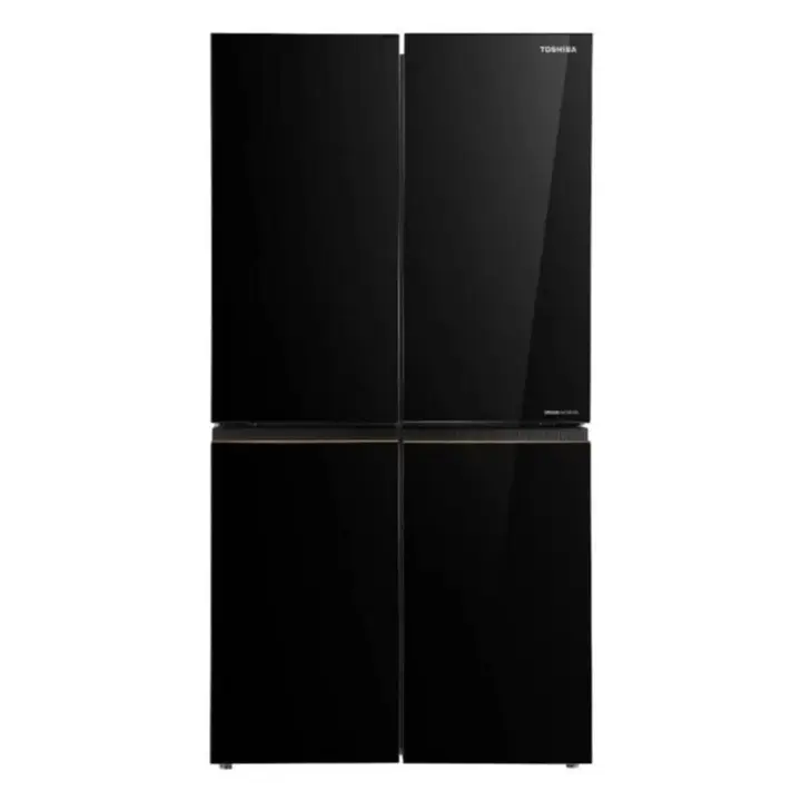 Toshiba Refrigerator 699 Liter - 4 French Door - Inverter - Black - GR-RF895WIA-PGN(22)