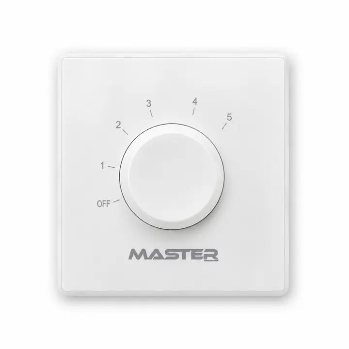 ماستر ديمر تحكم صوت جداري 100V, Volume Controller 5 Levels مع خاصية OFF
