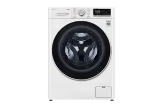 Front Load Washer 8KG , AI Direct Drive Motor, Steam , White Color