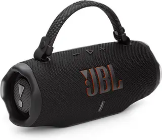 JBL Charge 6 Tragbarer Bluetooth Lautsprecher, Wasserdicht, Sturzsicher - Schwarz - NEU