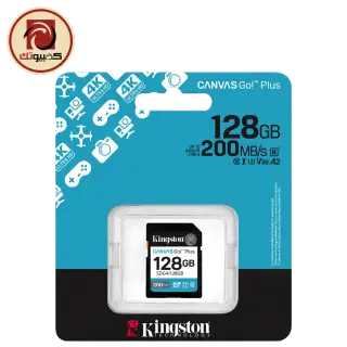 Kingston Canvas Go! Plus 128GB SDXC UHS-I Memory Card (SDG4/128GB)