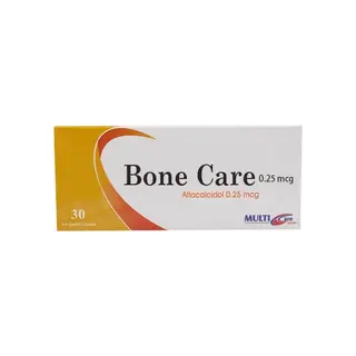 BONE CARE 0.25MCG 30 CAP.