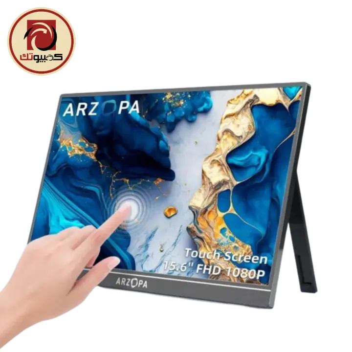 Arzopa A1T 15.6″ Full HD IPS Portable Touch Monitor, USB-C & Mini HDMI