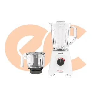 Best-Selling Moulinex Blendfroce Blender, 800 Watt, 2 Liters, XL Chopper - LM42X2EG | Available Now at EHAB Center Home Appliances