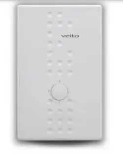 veito Instant Electric Water Heater 10.5 Kg, White, FLOW S