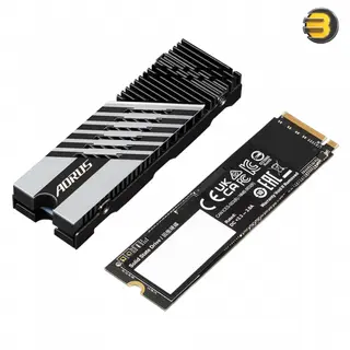 GIGABYTE AORUS Gen4 7300 SSD 1TB PCIe 4.0 NVMe M.2 Internal Solid State Hard Drive with Read Speed Up to 7300MB/s, Write Speed Up to 6000MB/s (AG4731TB) -