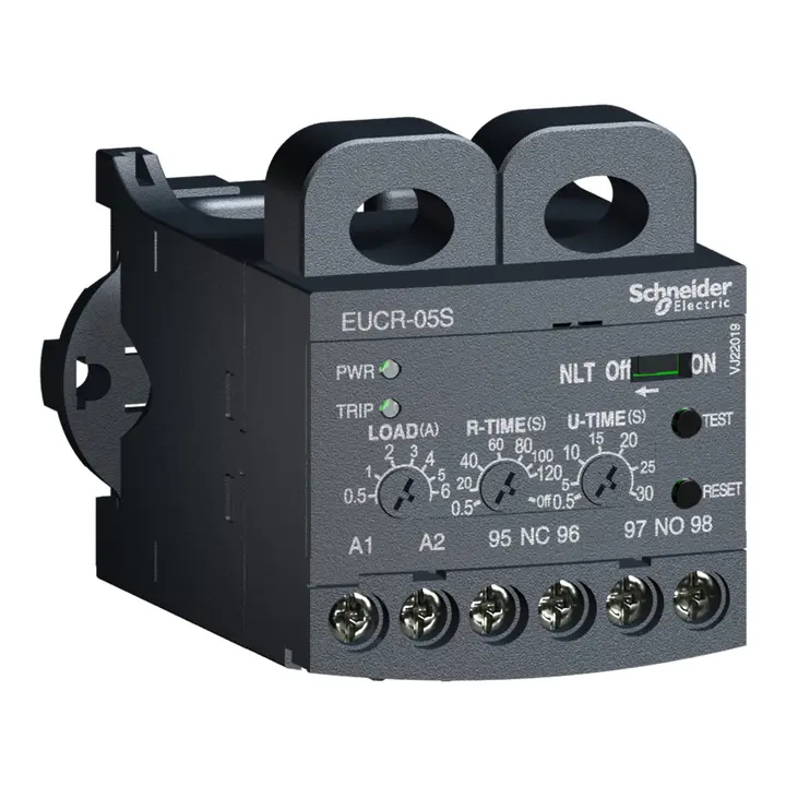 Schneider EUCR-05S | Electronic undercurrent relay, EOCR Digital, 0.5 to 6A, 24 to 240VAC/DC, Standard
