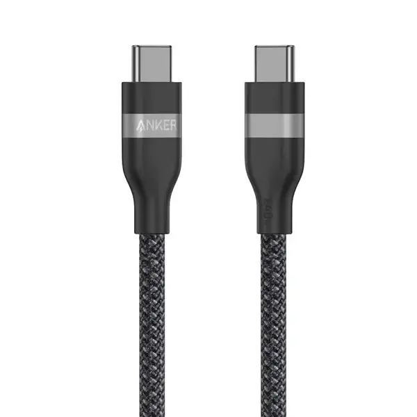 Anker USB-C to USB-C Data Cable 6ft, 240W Black, A82E2H12