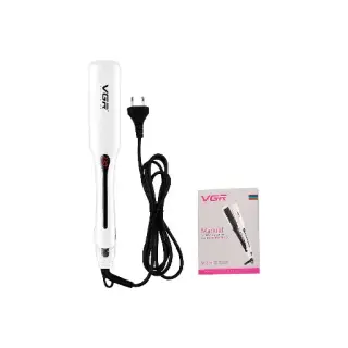 VGR V-556 38 MM Wide plate Professional Hair Straightener with Ceramic coated plate & Uniform heat technology Straightens All Hair Type 100°C to 230°C Adjustable Temp with LED Display 360° swivel cord