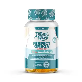 Organic Nation Perfect Omega with D3 90-capsules