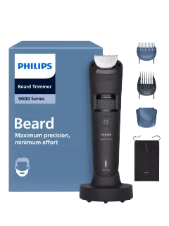 Philips 5000 Series Beard Trimmer, Black
