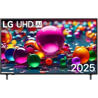 شاشة تلفزيون سمارت ال جى مقاس50 بوصه LED بدون اطار، بدقة 4K UHD، بريسيفر داخلي, 50UA85006LA