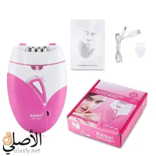 ماكينة إزالة الشعر الاحترافية Kemei KM-189A قابلة للشحن, سرعتان, استخدام جاف | كيمي
