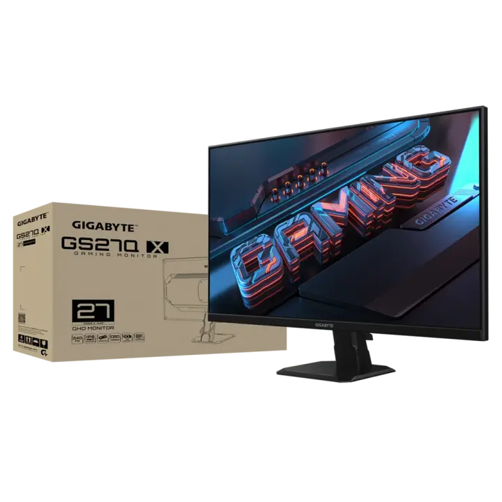 GIGABYTE GS27Q X Gaming Monitor QHD 250HZ OC