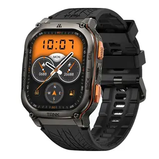 Kospet Tank M3 Ultra Smartwatch Special Edition Dual Band - Black