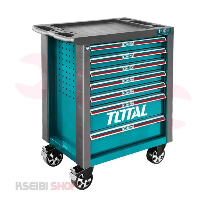 ترولي 7 درج بالعدة 356 قطعة TOTAL موديل THPTCS73561