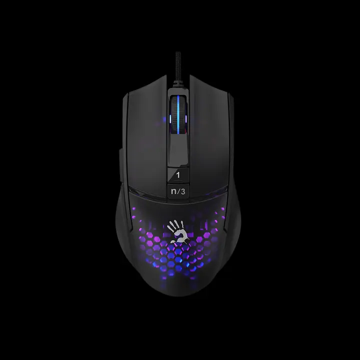 Bloody L65 Max LIGHTWEIGHT GAMING MOUSE Honeycomb