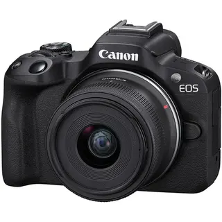 New Canon EOS R50 Mirrorless Camera with 18-45mm Lens Black