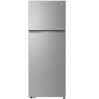Haier Refrigerator 473 Liter No Frost - 2 Doors - Inverter Technology - Silver Metal - HRF-672VCFMESEG