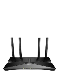 TP-Link Archer AX58 Wi-Fi 6 Router, AX3000, Black
