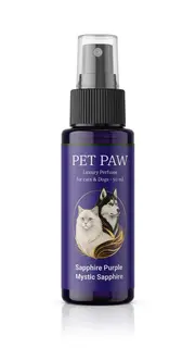 PET PAW Perfume Sapphire Purple Mystic Sapphire For Cat &Dog 50ml