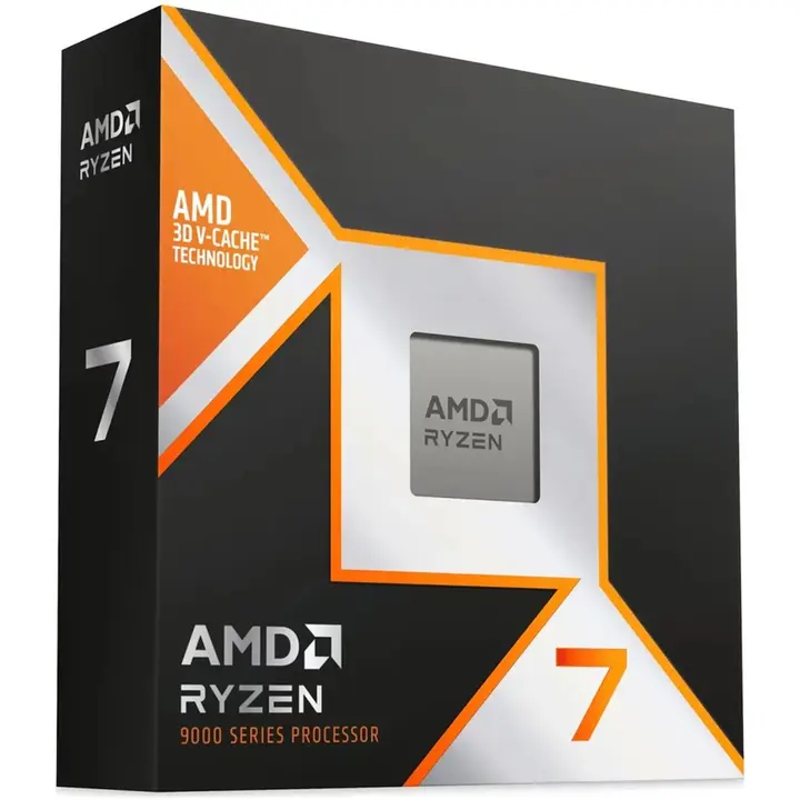 AMD Ryzen 7 9800X3D CPU 5.2GHz 8 Cores 16 Threads AM5 Processor 100-100001084WOF