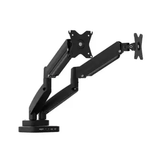 j5create Stand Dual Monitor Mount Support 17 to 32 With Docking Station (HDMI-4K*2+USB3.0*2+SD/TF Card+Type-C*3+PD 100W+Ethernet) JTSA302