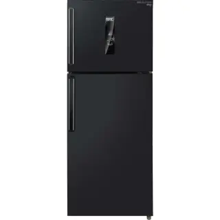 ثلاجة ديفروست جوستو يونيون اير، 320 لتر، 2 باب، RD-320BB-DVGSGHUSTO, اسود