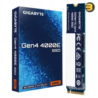 GIGABYTE Gen4 4000E 500GB, PCIe 4.0 NVMe M.2