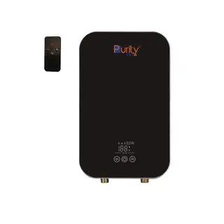 Purity 9 KW Digital Electric Instant Water Heater with German Technology Wi-Fi Control and Remote Control, Black - P101 9 kW BL