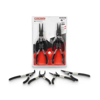 طقم بنس تيل كراون 7 بوصه 4 قطع CROWN CPHPL-CPXA4