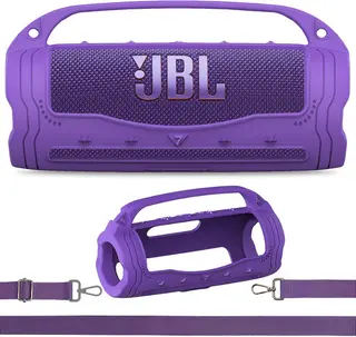 JBL Flip 7 Waterproof Portable Bluetooth Speaker Silicone Case Purple