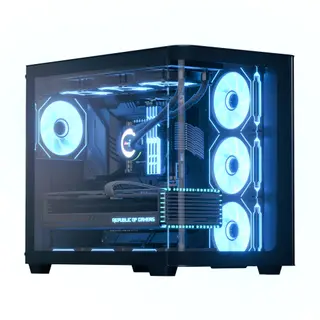 AeroCool P500C 4 ARGB Fans Mid-Tower Black Case