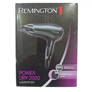 Remington Hair Dryer D3010 Power Dry 2000W 3 Heat / 2 Speed Settings