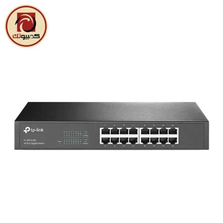 TP-Link TL-SG1016D 16-Port Gigabit Desktop/Rackmount Switch
