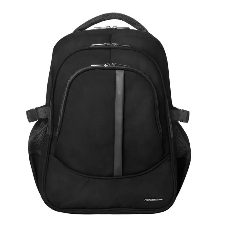 L'AVVENTO BG74B Backpack fit with Laptops up to 15.6″, Material Nylon +PU, Black