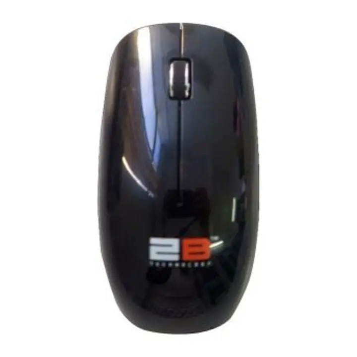 2B (MO17W) Optical Wired Mouse Black Piano Finishing