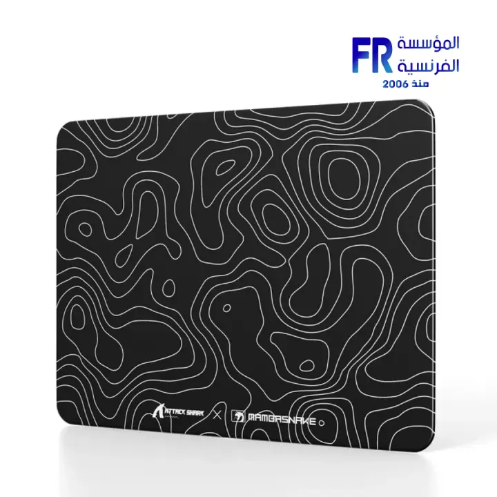 Attack Shark CM05 Contour Black Mouse Pad