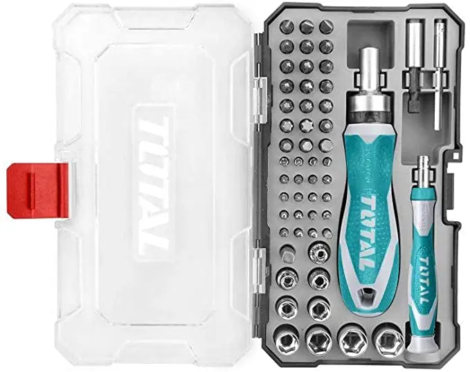 BITS SET TOTALTOOLS 55 PCS tacsd30556