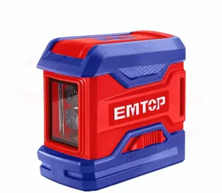 ميزان ليزر 2 خط 15 متر أحمر EMTOP موديل ESLE21501