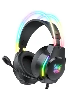 ONIKUMA X26 RGB Gaming Noise Cancelling Microphone Headphone Stereo Surround Sound Headset هيدفون جيمنج بمايك مدمج بخاصية عزل ضوضاء متقدمة